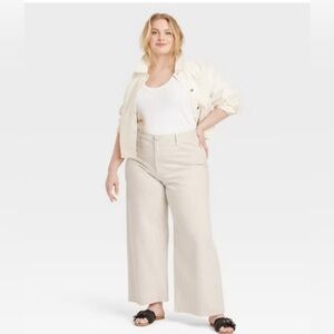 Women's High-Rise Sailor Wide Leg Ankle Jeans - Universal Thread™SIZE 16